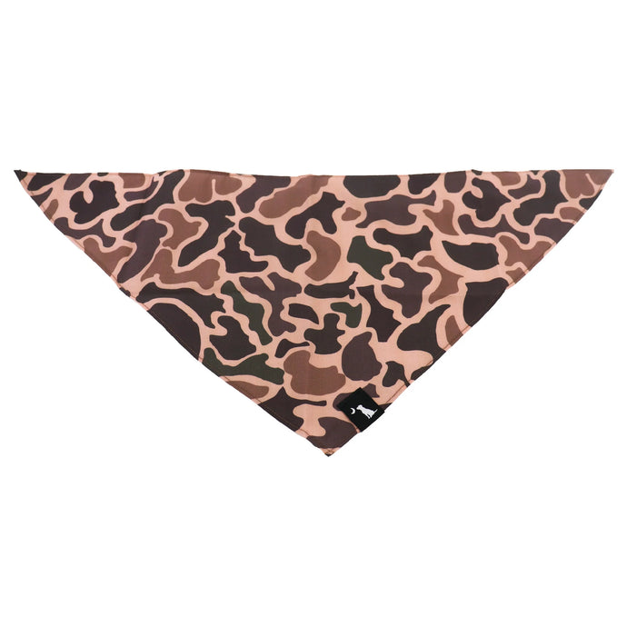 Local Boy Old School Camo Dog Bandana