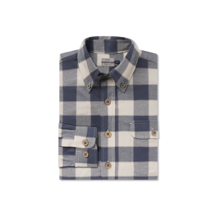 Southern Marsh Fayetteville Gingham Flannel Button Down