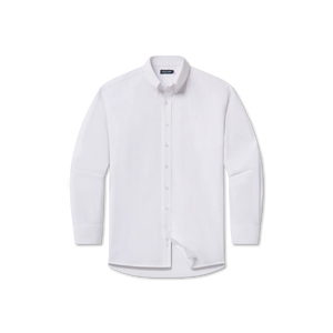 Southern Marsh Classic Oxford Dress Shirt White