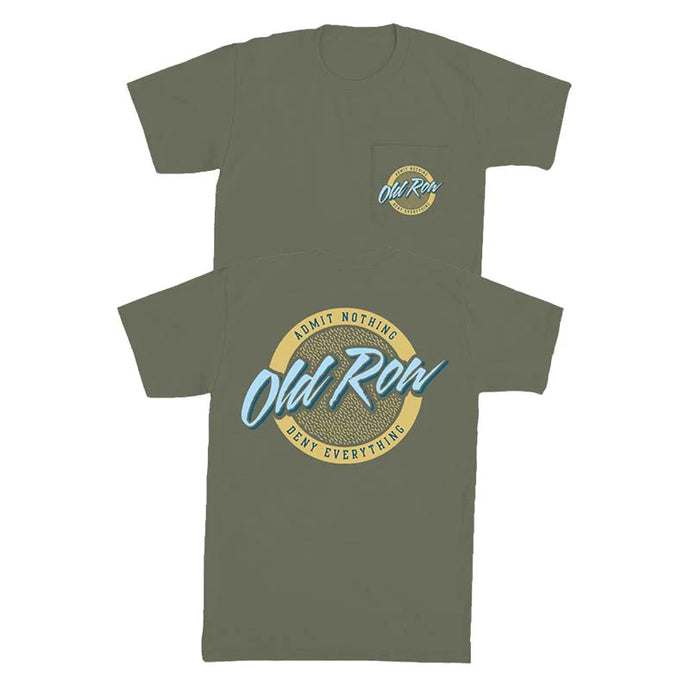 Old Row Sage Circle Logo SS Pocket Tee