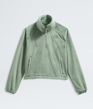 Load image into Gallery viewer, The North Face Women's Osito 1/4 Zip Jacket in Slate Moss