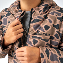 Load image into Gallery viewer, Burlebo Youth Puffer Jacket in Gauge Camo
