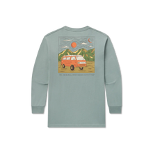 Load image into Gallery viewer, Southern Marsh Youth Good Vibes Van LS Tee