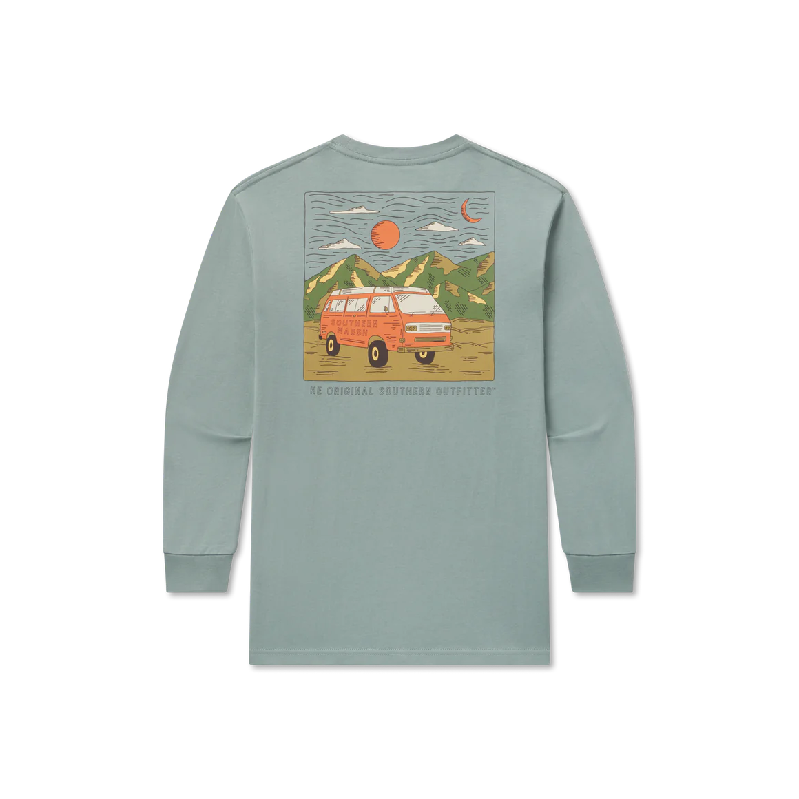 Southern Marsh Youth Good Vibes Van LS Tee