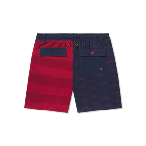 Southern Marsh Youth Freedom Fish Harbor Swim Trunk