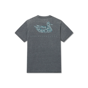 Southern Marsh Youth Retro Duck Seawash SS Tee Midnight Gray