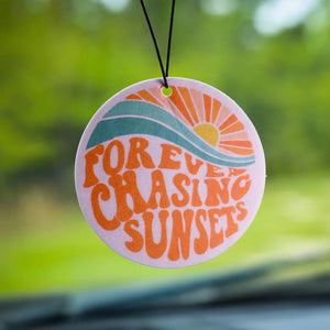 Scent South Chasing Sunsets Air Freshener in New Car