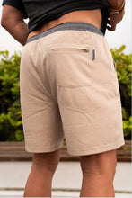 Load image into Gallery viewer, Burlebo Heather Khaki Athletic Shorts Driftwood Camo Liner