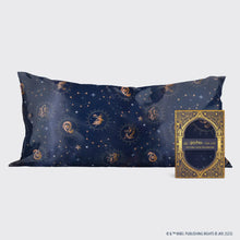 Load image into Gallery viewer, Harry Potter x Kitsch King Satin Pillowcase Midnight at Hogwarts