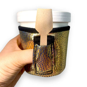 Glimmering Gold Pint Size Ice Cream Handler