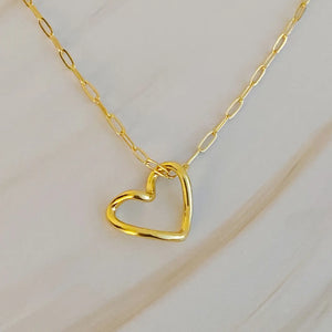 Heart and Chain Necklace