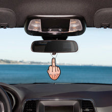 Load image into Gallery viewer, Middle Finger Car Freshie Green Tea