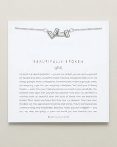 Bryan Anthonys Beautifully Broken Dainty Necklace Silver