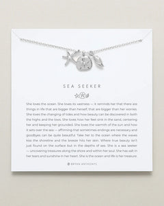 Bryan Anthonys Sea Seeker Necklace in Silver