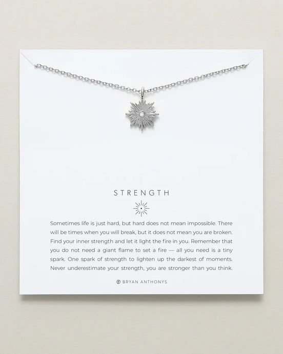 Bryan Anthonys Strength Dainty Spark Necklace