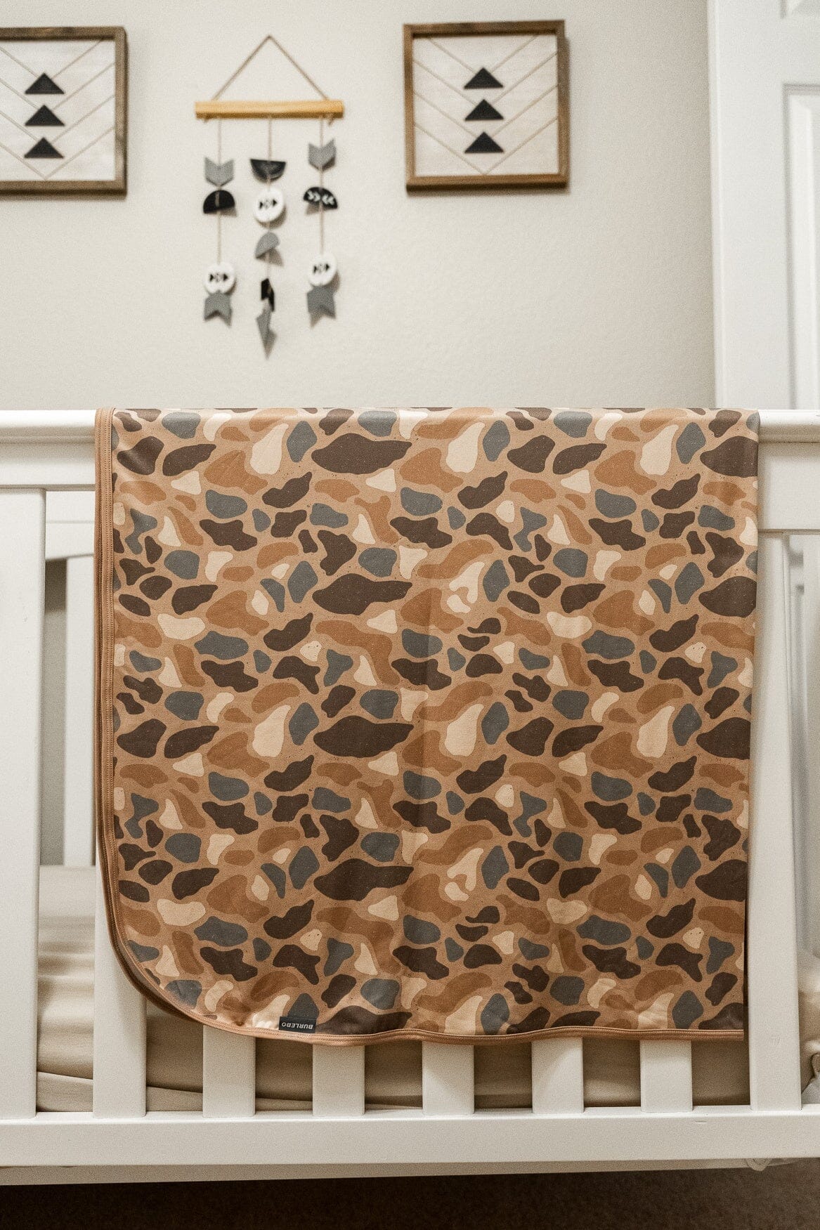 Burlebo Pintail Camo Baby Swaddle