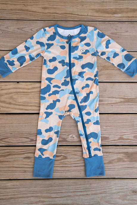 Burlebo Rockport Camo Baby Zip Up