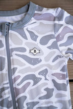 Load image into Gallery viewer, Burlebo White Camo Baby Zip Up