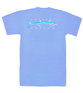 Coastal Cotton Youth Barracuda SS Tee Marine