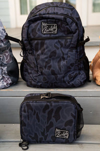 Burlebo Black Camo Backpack