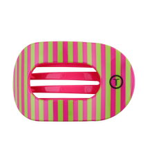 Load image into Gallery viewer, Teleties Medium Flat Round Clip-Summer Crush