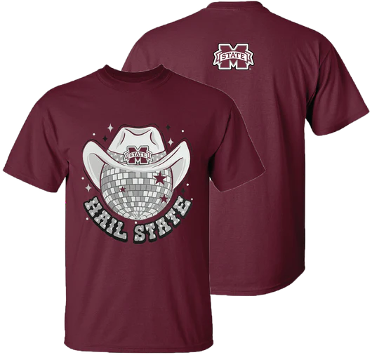 MSU Hail State Disco Tee