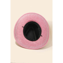 Load image into Gallery viewer, Rhinestone Studded Cowboy Hat Pink