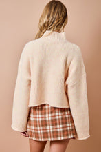 Load image into Gallery viewer, Never Letting You Go Ribbed Collar Knit Sweater Top