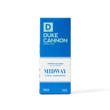 Load image into Gallery viewer, Duke Cannon Midway Proper Cologne