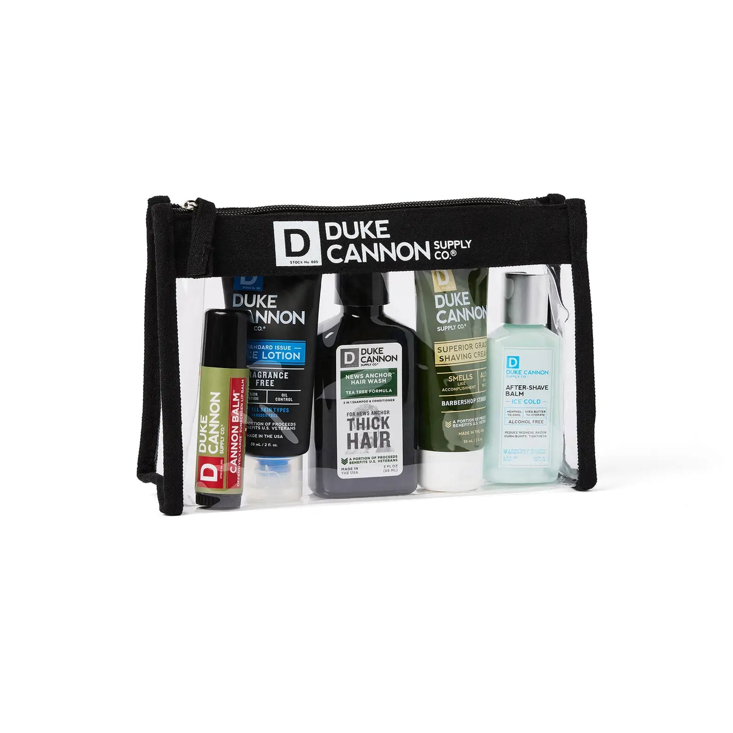 Duke Cannon Business Class Travel Set