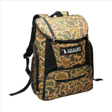 Load image into Gallery viewer, Local Boy Cooler Backpack in Old School Camo