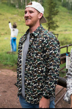 Load image into Gallery viewer, Burlebo Cotton Twill Button Up Throwback Camo