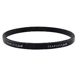 Fearless Silicone Bracelet Set