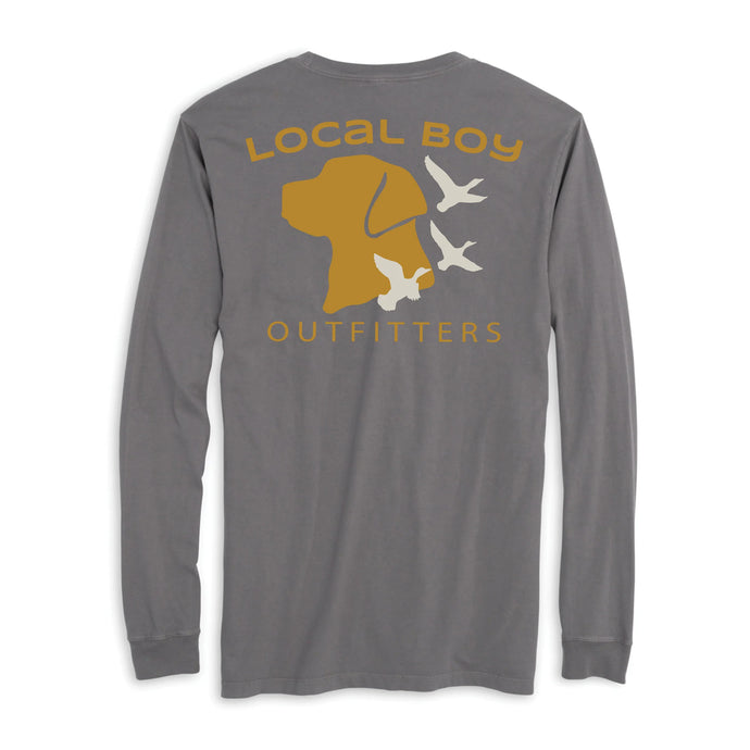 Local Boy Dog and Ducks LS Tee