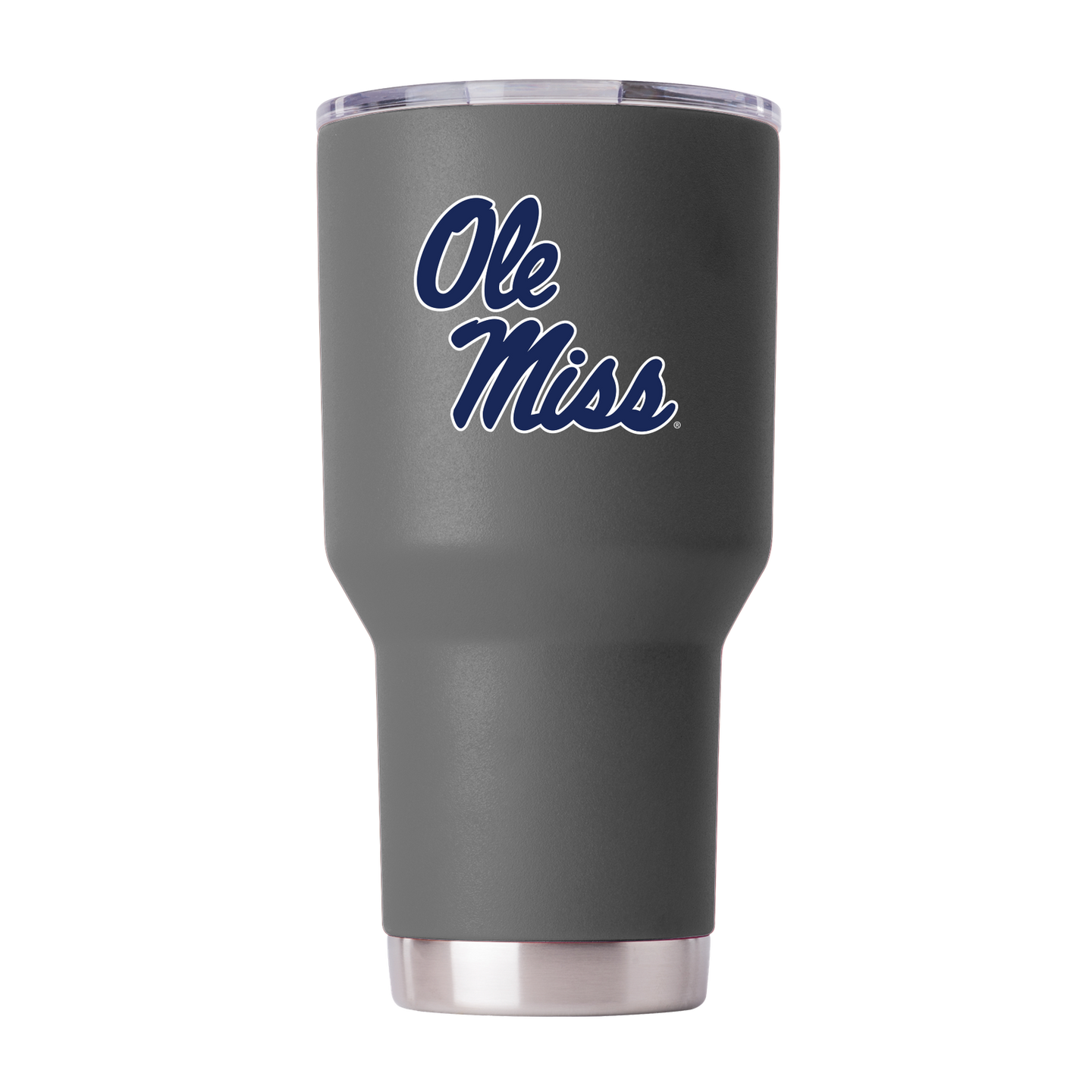 Ole Miss 30oz Gray Tumbler