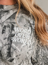 Load image into Gallery viewer, Word Over World Oversized SS Tee