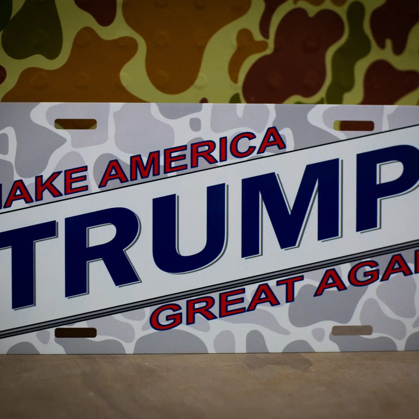 Scent South Trump Patriotic Car Tag