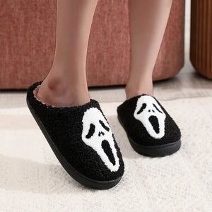 What's Your Favorite Scary Movie Ghost Face Slippers