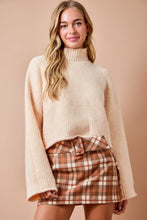 Load image into Gallery viewer, Never Letting You Go Ribbed Collar Knit Sweater Top