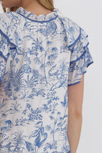 Load image into Gallery viewer, Always Forever Ruffle Sleeve Floral Dress