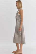 Load image into Gallery viewer, All the Small Things Stripe Midi Dress