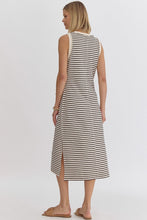 Load image into Gallery viewer, All the Small Things Stripe Midi Dress