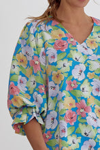 Load image into Gallery viewer, The Way I Do Floral Blouse