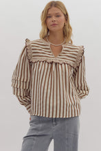 Load image into Gallery viewer, Timeless Striped Long Sleeve Blouse