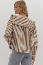 Load image into Gallery viewer, Timeless Striped Long Sleeve Blouse