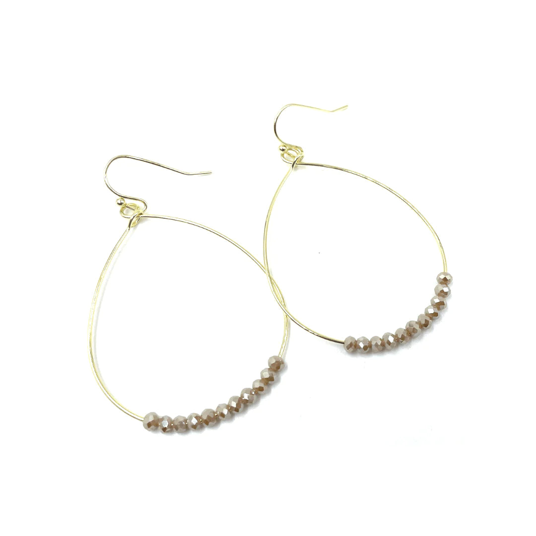 Erin Gray Aster Earrings in Champagne