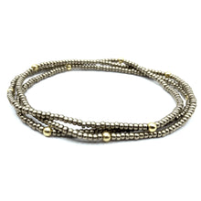 Load image into Gallery viewer, Erin Gray Boho Bracelet Stack in Bronze + Gold Filled