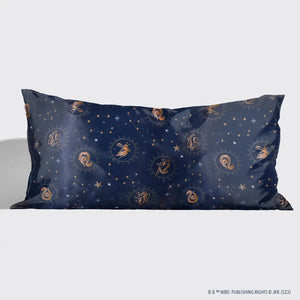 Harry Potter x Kitsch King Satin Pillowcase Midnight at Hogwarts