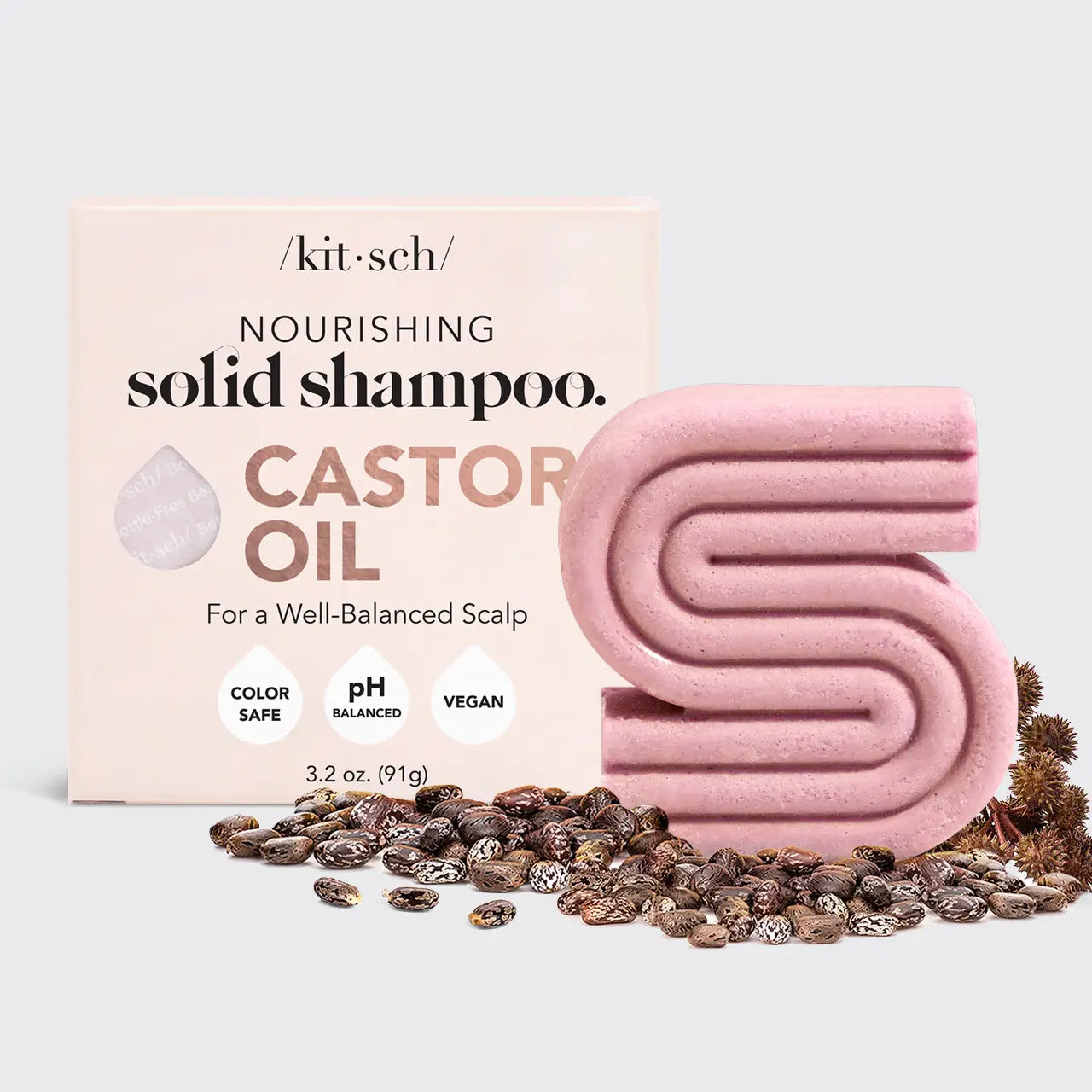 Kitsch Caster Oil Nourishing Shampoo Bar