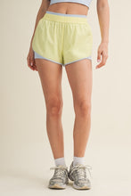 Load image into Gallery viewer, Sure Ain't Nothing Double Layer Shorts in Lemon